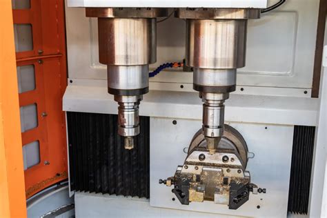 cnc double spindle drilling tapping compound machine|2 spindle drill heads.